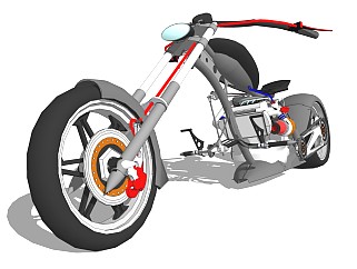 超精细摩托车模型 (108)